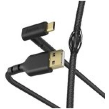 Hama 00187215 Stand Charging/Data Cable, Micro-USB