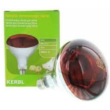 Sildlampa 250W sarkana Kerbl