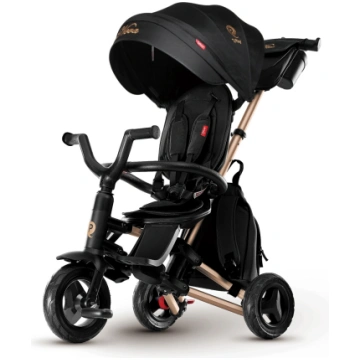Rowerek trojkolowy Nova Rubber golden Qplay Milly 