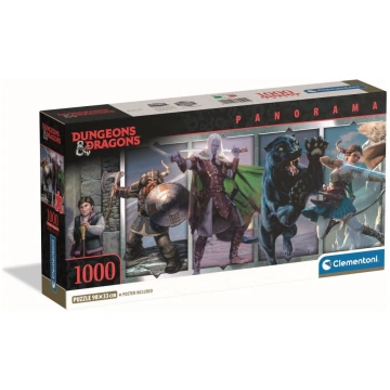 CLEMENTONI puzle Dungeons and Dragons panorāma, 10