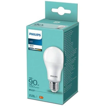 PHILIPS LED 90W A60 Neitrāli balta 3000K matēta sp