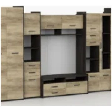 Sekcija Mokka II dabas ozola tonī 360x200 cm - Ozo