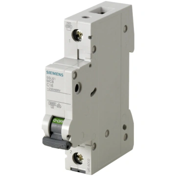 Siemens 5SL61107 automātiskais slēdzis, 1-polu, 10