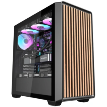 Darkflash DS900WD computer case (black) + 4 fans D