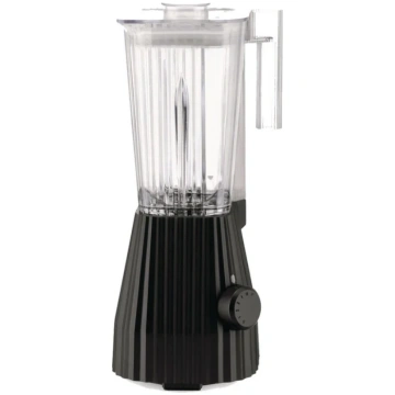 Blenderis PLISSE 1,5 l, melns, Alessi