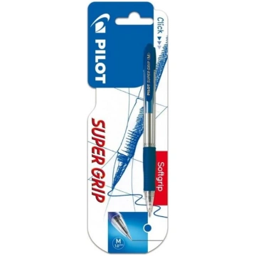 Pilot Super Grip zila gēla pildspalva, 0,21 mm