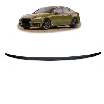 Audi A4 B9 Spoiler - Gloss Black Finish for Enhanc