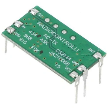 Module: RF; FM transmitter; FSK; 433.92MHz; 2.2÷3.