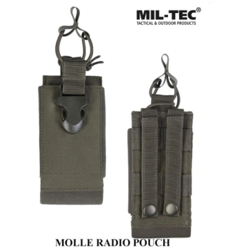 Mil-tec molle radio maciņš OD