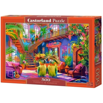 Puzzle Castorland "Leisure in Paradise", 500 d