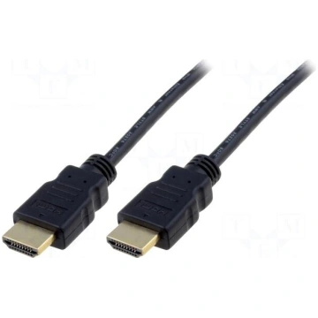 Cable | HDMI 1.4 | HDMI plug,both sides | 3m | bla