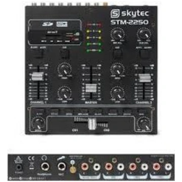 MIXER 2CH CON MIC ED EFFETTI MP3