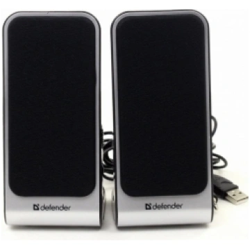 PC Speakers 2.0 DEFENDER J3 2.0 6W LED USB black