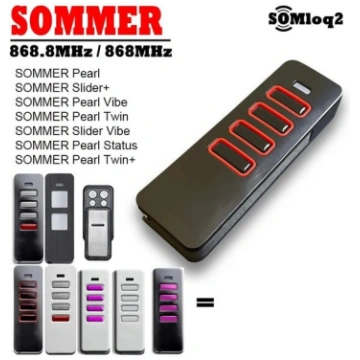 Sommer Pearl 4018 Vārtu pults, 868 MHz