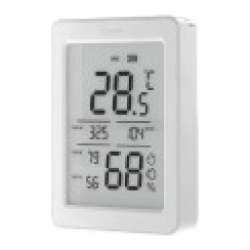 Sonoff ZigBee LCD temperatūras un mitruma sensors 