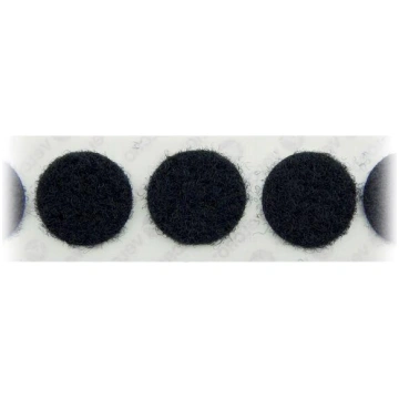 Tape: hook and loop | loop | caoutchouc | black |