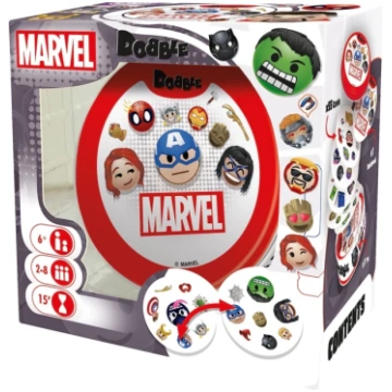 Dobble Marvel Emoji Game Bookshop