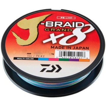 Pintas Valas DAIWA J-Braid Grand x8 0.18mm 12.5kg 