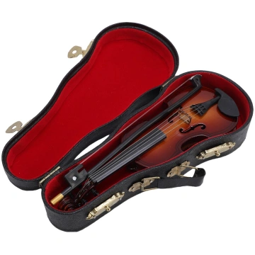 Mini mūzikas instruments Vijole 14cm Liepas koka m