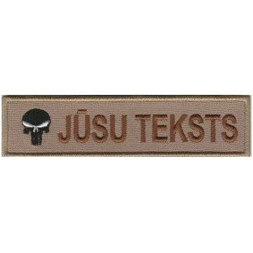 Uzvārda uzšuves ar Punisher avatāru