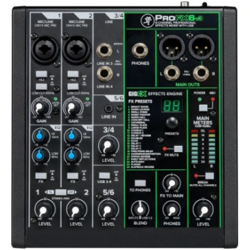 Mikser Mackie ProFX6v3 (2051299-01) 6002316