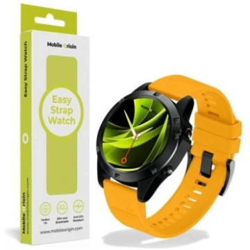 Mobile Origin Easy Strap Watch 22mm Yellow