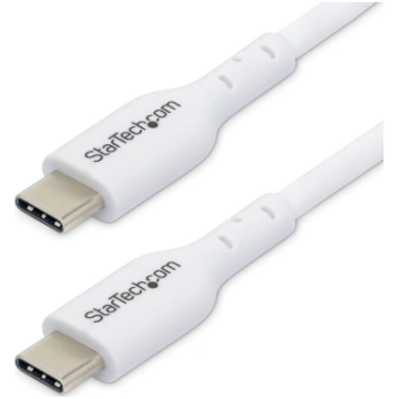 StarTech.com 2m (6.6ft) White USB-C Charging Cable