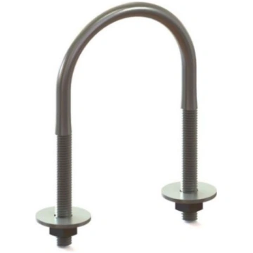 U-veida skava M10x88.9mm (3") H=162mm Niczuk 28447