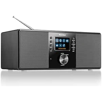 Karcher DAB Digital/Internet Radio Stereo Black : 