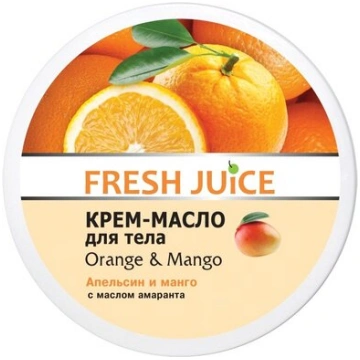 Fresh Juice Apelsīnu un mango krēms-sviests ķermen