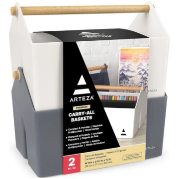 ARTEZA ARTZ-4090 Pārnēsājamie grozi, plastmasas, p