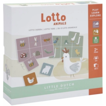 Galda spēles Lotto Dzivnieki Little Dutch