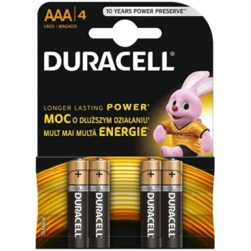 Duracell Baterija DURACELL Basic AAA/LR03 K4, 1.5 