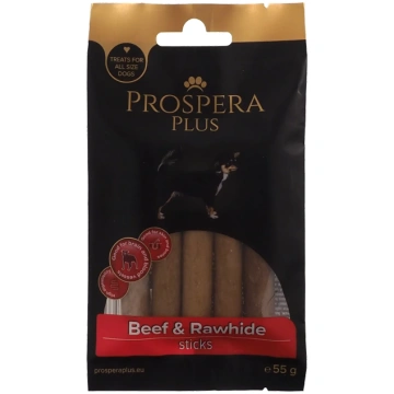 Gardums suņiem – Prospera Plus, Beef and Rawhide S