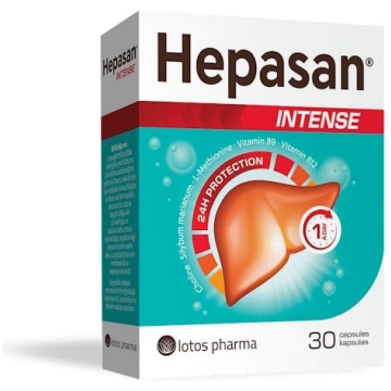 Hepasan INTENSE, 30 kapsulas