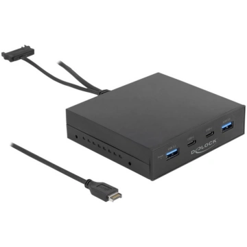 DeLOCK 3.5″ USB 3.2 Gen 2 Front Panel 2 x USB Type