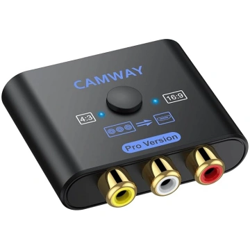 CAMWAY RCA uz HDMI pārveidotājs, uzlabota mikroshē