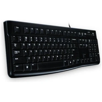Logitech K120 oem USB melns