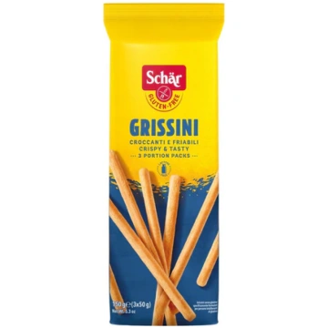 Schar Gluten Free Grissini Breadsticks 3 x 50g