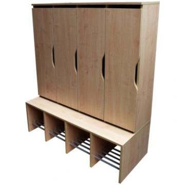 Piecvietīgs garderobes skapis PSE8