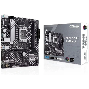 ASUS PRIME H610M-A R2.0 S1700//DP-HDMI-VGA/2xM.2/A
