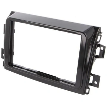 Radio frame; Fiat; 2 DIN; black gloss | RAM-40.681
