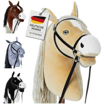 Hoofly® Hobiju zirgs bēšs (Haflingers) - liels Hob