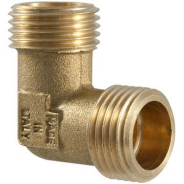 Līkums TDM Brass 212L, 90 °, 1/2", misiņš