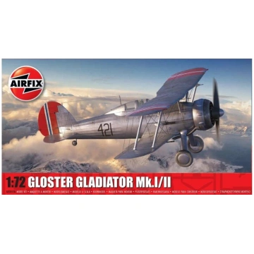 Līmējamais modelis Airfix A02052B Gloster Gladiato