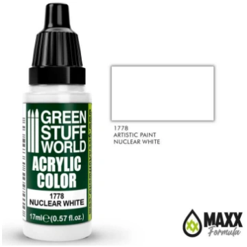Acrylic white paint Nuclear White Green Stuff 8436