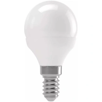 LED BALL E14 4W 240V 330lm 4100K spuldze EMOS ZQ12