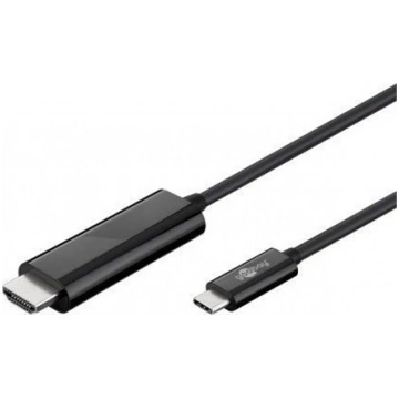 Goobay | Black | USB-C male | HDMI male (type A) |