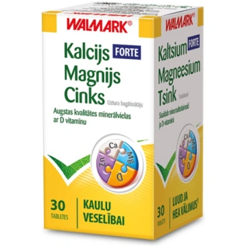 WALMARK Kalcijs-Magnijs-Cinks Forte tabletes N30