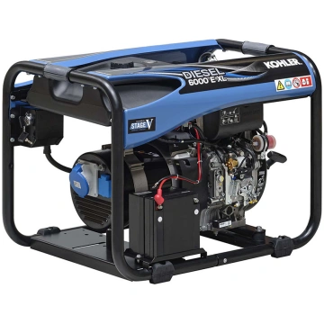 (DIESEL6000EXL&SDMO) Strāvas ģenerators DIESEL 4,9
